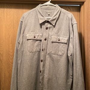 LL Bean Signature chamois flannel shirt